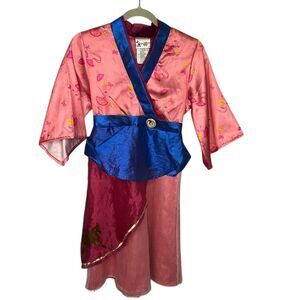 Disney Mulan Deluxe Costume Girls Size L Dress-up Halloween